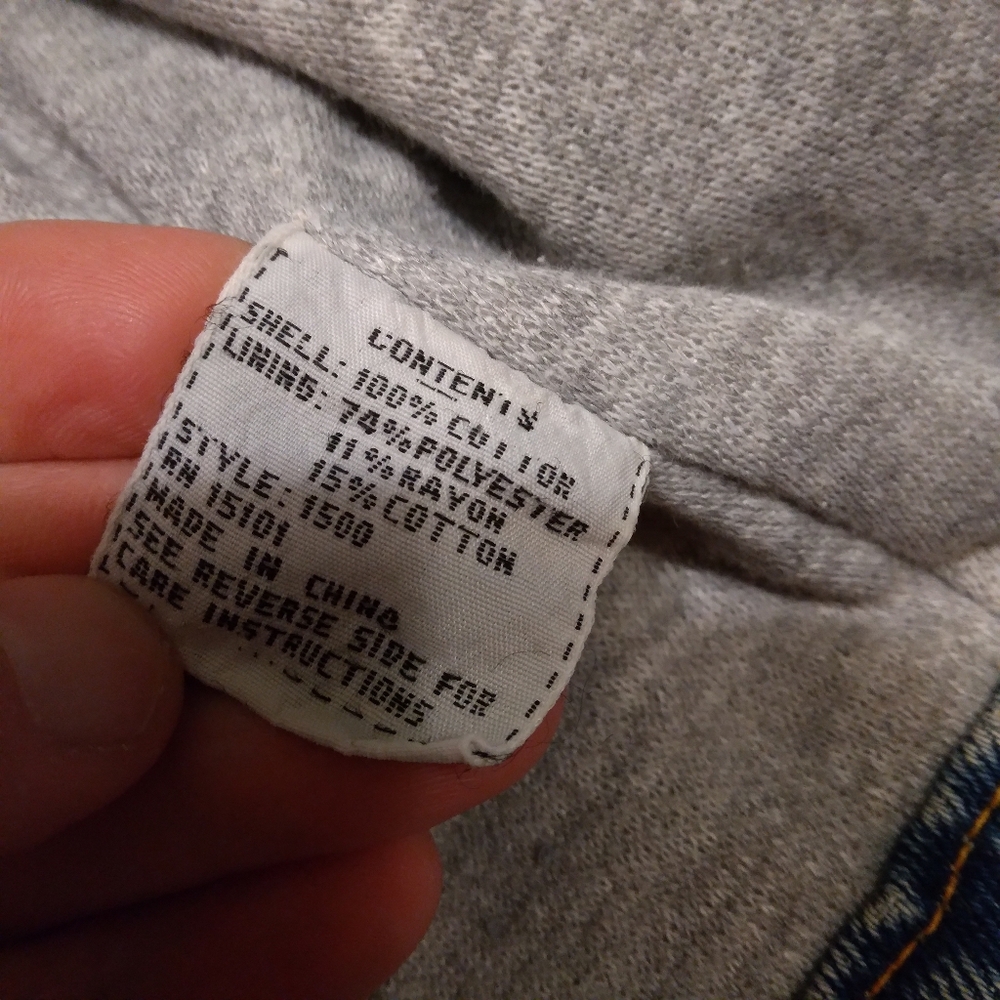Vintage Current Seen Fashion Outerwear jean vest - Picture 8 of 15